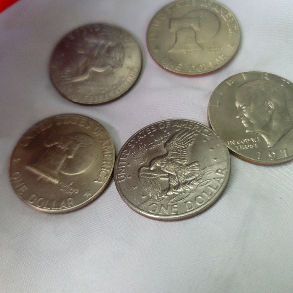 US Dollar Coin SET OF 5